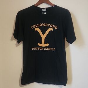 Yellowstone Dutton Ranch Black T-Shirt